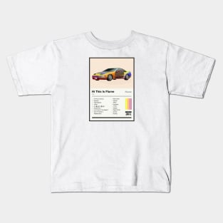 Hi This Is Flume Tracklist Kids T-Shirt